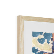 Pines on the Coastline Framed & Mounted Print