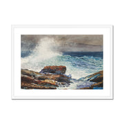 Incoming Tide, Scarboro, Maine  Framed & Mounted Print