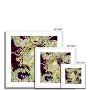 Panel Entitled “Femme à marguerite” or Woman with Daisy Framed & Mounted Print