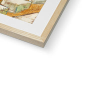 The Large Plane Trees (Road Menders at Saint-Rémy) Framed & Mounted Print