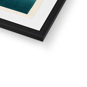 The ukiyo-e illustration, Camellia and Nightingale Framed & Mounted Print