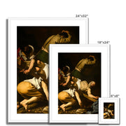 Crucifixion of St. Peter (Crocifissione di san Pietro) Framed & Mounted Print