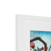 Japanese birds and flowers Framed & Mounted Print