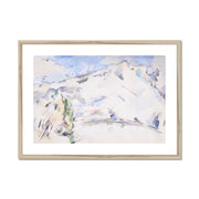 Mont Sainte-Victoire (La Montagne Sainte-Victoire) 1 Framed & Mounted Print