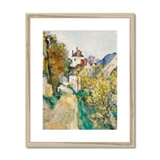 The House of Dr. Gachet in Auvers-sur-Oise Framed & Mounted Print