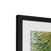 River Bank in Springtime Framed & Mounted Print