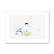 Album of Ichiryusai Hiroshige's Sketches Framed & Mounted Print