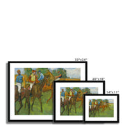Before the Race Framed & Mounted Print