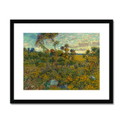 Sunset at Montmajour Framed & Mounted Print