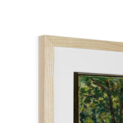 Allée of Chestnut Trees Framed & Mounted Print