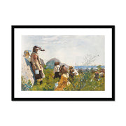Berry Pickers Framed & Mounted Print