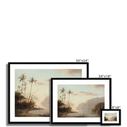 A Creek in St. Thomas Framed & Mounted Print