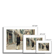 Street in Venice Framed & Mounted Print