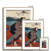 Sanbashi no Onna Framed & Mounted Print