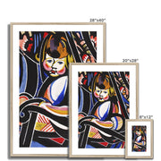Child in Rocker Framed & Mounted Print