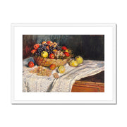 Apples and Grapes Framed & Mounted Print
