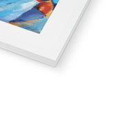 Winter Landscape in Moonlight Framed & Mounted Print