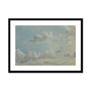Cloud Study Framed & Mounted Print