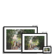 The Parc Monceau Framed & Mounted Print