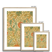 Pink and Rose Framed & Mounted Print