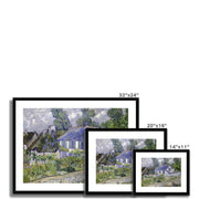 Houses at Auvers Framed & Mounted Print