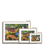 Arearea Framed & Mounted Print