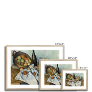 The Basket of Apples Framed & Mounted Print