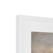 Stormy Sea Breaking on a Shore Framed & Mounted Print