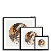 Stained Glass Window for the Facade of the Fouquet Boutique 3 Framed & Mounted Print