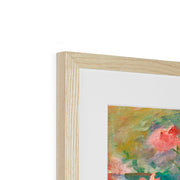 On a Balcony Framed & Mounted Print