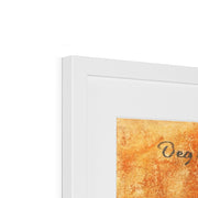 Woman Bathing in a Shallow Tub Framed & Mounted Print