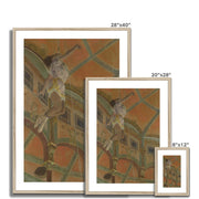 Miss La La at the Cirque Fernando Framed & Mounted Print