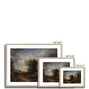 The Valley Farm Framed & Mounted Print