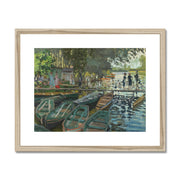 Bathers at La Grenouillère Framed & Mounted Print