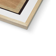 Standing Female Nude from the Back Framed & Mounted Print