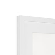 Two–masted Schooner with Dory Framed & Mounted Print