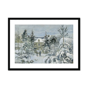 Piette's House at Montfoucault Framed & Mounted Print