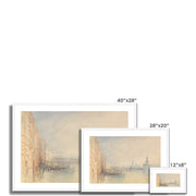 Venice, The Mouth of the Grand Canal Framed & Mounted Print