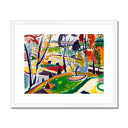 Décor Plat Framed & Mounted Print