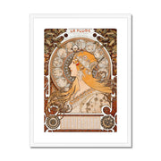 Zodiaque or La Plume Framed & Mounted Print