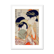 Chojiya Hinazuru Hinamatsu Framed & Mounted Print