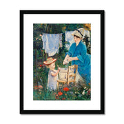 Laundry (Le Linge Framed & Mounted Print