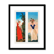 The four seasons Framed & Mounted Print