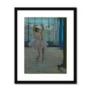 Dancer in Front of the Window Framed & Mounted Print