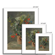 Flowers in a Vase Framed & Mounted Print