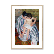 The Child’s Bath Framed & Mounted Print