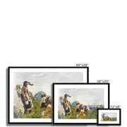 Berry Pickers Framed & Mounted Print