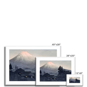 Mount Fuji From Mizukubo Framed & Mounted Print