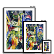 The Little Mountain Goats Framed & Mounted Print