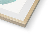 Japanese white cat Framed & Mounted Print